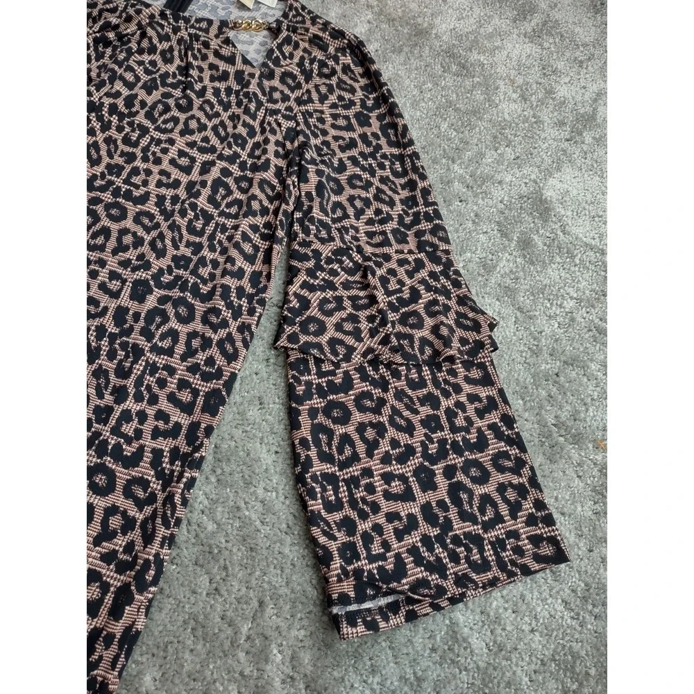 Michael Kors Animal Print  3/4‎ Sleeves Dress Size XL